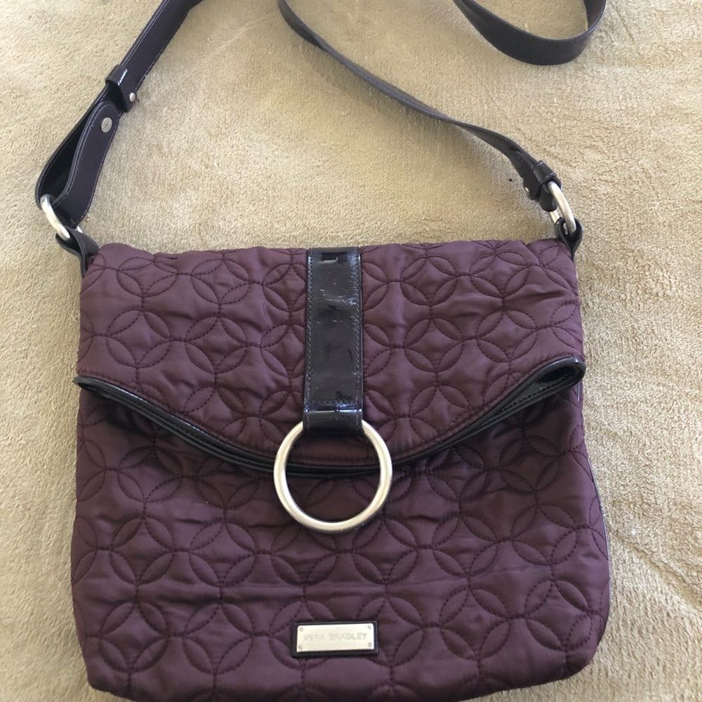 Purple Quilted Vera Bradley Crossbody bag
